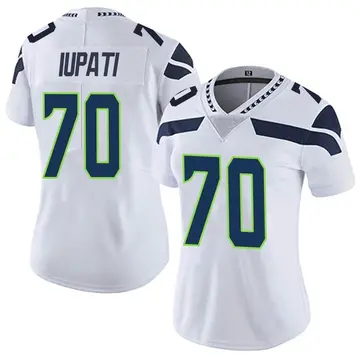 Nike Mike Iupati Women's Limited Seattle Seahawks White Vapor Untouchable Jersey