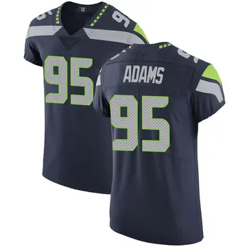 Nike Myles Adams Men's Elite Seattle Seahawks Navy Team Color Vapor Untouchable Jersey