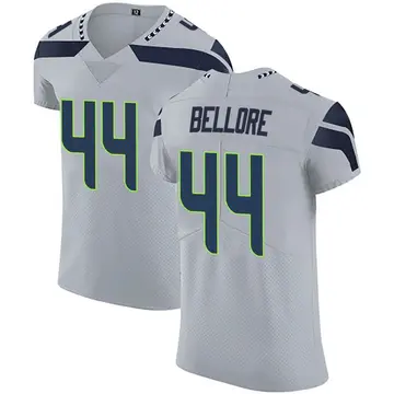 Nike Nick Bellore Men's Elite Seattle Seahawks Gray Alternate Vapor Untouchable Jersey