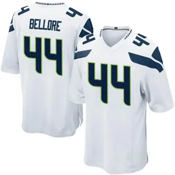 Nike Nick Bellore Youth Game Seattle Seahawks White Jersey
