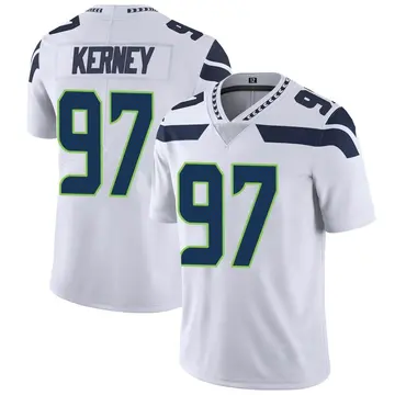 Nike Patrick Kerney Men's Limited Seattle Seahawks White Vapor Untouchable Jersey