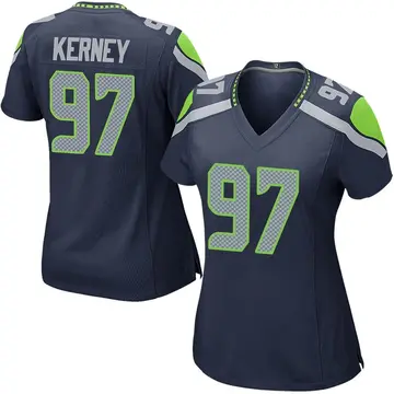 Nike Patrick Kerney Women's Game Seattle Seahawks Navy Team Color Jersey