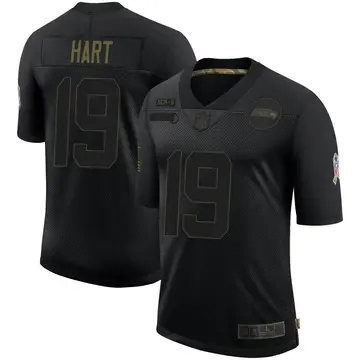 Nike Penny Hart Men's Limited Seattle Seahawks Black 2020 Salute To Service Jersey