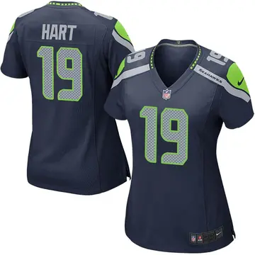Nike Penny Hart Women's Game Seattle Seahawks Navy Team Color Jersey