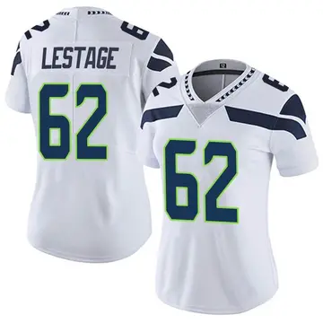 Nike Pier-Olivier Lestage Women's Limited Seattle Seahawks White Vapor Untouchable Jersey
