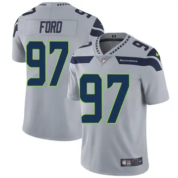 Nike Poona Ford Youth Limited Seattle Seahawks Gray Alternate Vapor Untouchable Jersey