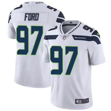Nike Poona Ford Youth Limited Seattle Seahawks White Vapor Untouchable Jersey