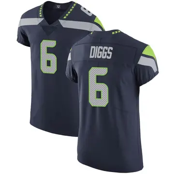 Nike Quandre Diggs Men's Elite Seattle Seahawks Navy Team Color Vapor Untouchable Jersey