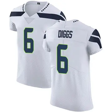 Nike Quandre Diggs Men's Elite Seattle Seahawks White Vapor Untouchable Jersey