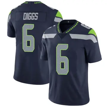 Nike Quandre Diggs Men's Limited Seattle Seahawks Navy Team Color Vapor Untouchable Jersey