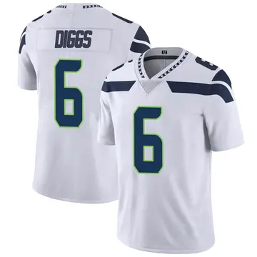 Nike Quandre Diggs Youth Limited Seattle Seahawks White Vapor Untouchable Jersey