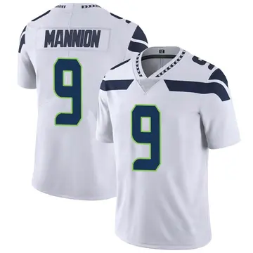 Nike Sean Mannion Men's Limited Seattle Seahawks White Vapor Untouchable Jersey
