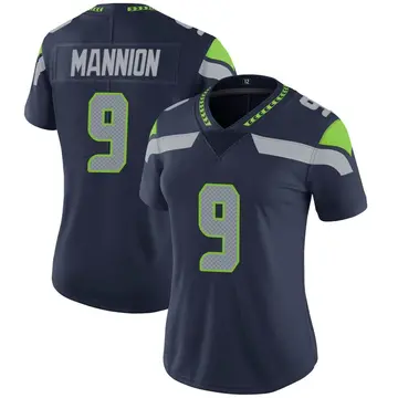 Nike Sean Mannion Women's Limited Seattle Seahawks Navy Team Color Vapor Untouchable Jersey