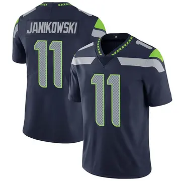 Nike Sebastian Janikowski Men's Limited Seattle Seahawks Navy Team Color Vapor Untouchable Jersey