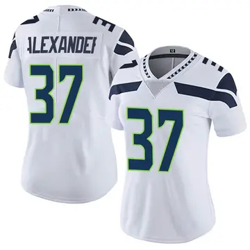 Nike Shaun Alexander Women's Limited Seattle Seahawks White Vapor Untouchable Jersey