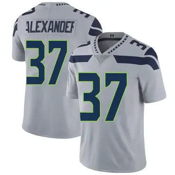 Nike Shaun Alexander Youth Limited Seattle Seahawks Gray Alternate Vapor Untouchable Jersey