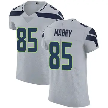 Nike Tyler Mabry Men's Elite Seattle Seahawks Gray Alternate Vapor Untouchable Jersey
