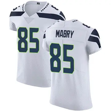 Nike Tyler Mabry Men's Elite Seattle Seahawks White Vapor Untouchable Jersey