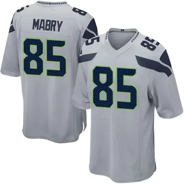 Nike Tyler Mabry Men's Game Seattle Seahawks Gray Alternate Jersey