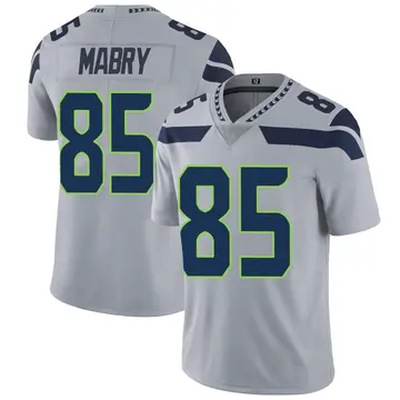 Nike Tyler Mabry Men's Limited Seattle Seahawks Gray Alternate Vapor Untouchable Jersey