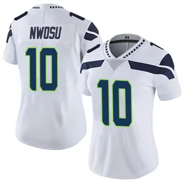 Nike Uchenna Nwosu Women's Limited Seattle Seahawks White Vapor Untouchable Jersey