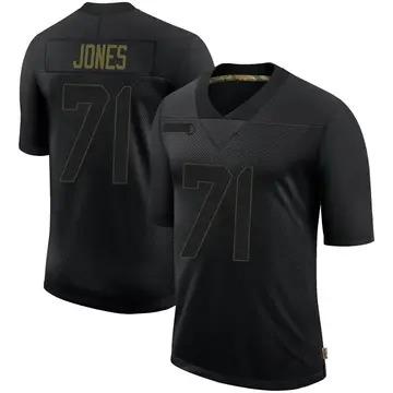 Nike Walter Jones Youth Limited Seattle Seahawks Black 2020 Salute To Service Jersey