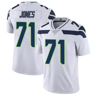 Nike Walter Jones Youth Limited Seattle Seahawks White Vapor Untouchable Jersey