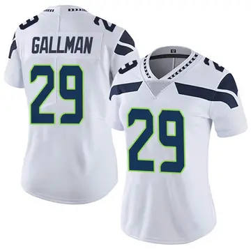 Nike Wayne Gallman Women's Limited Seattle Seahawks White Vapor Untouchable Jersey