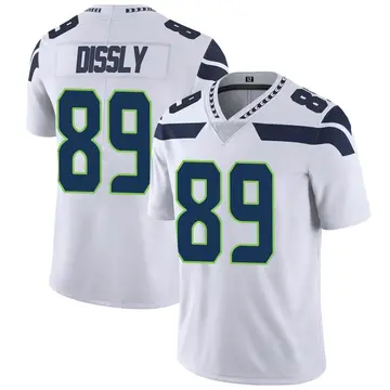 Nike Will Dissly Youth Limited Seattle Seahawks White Vapor Untouchable Jersey